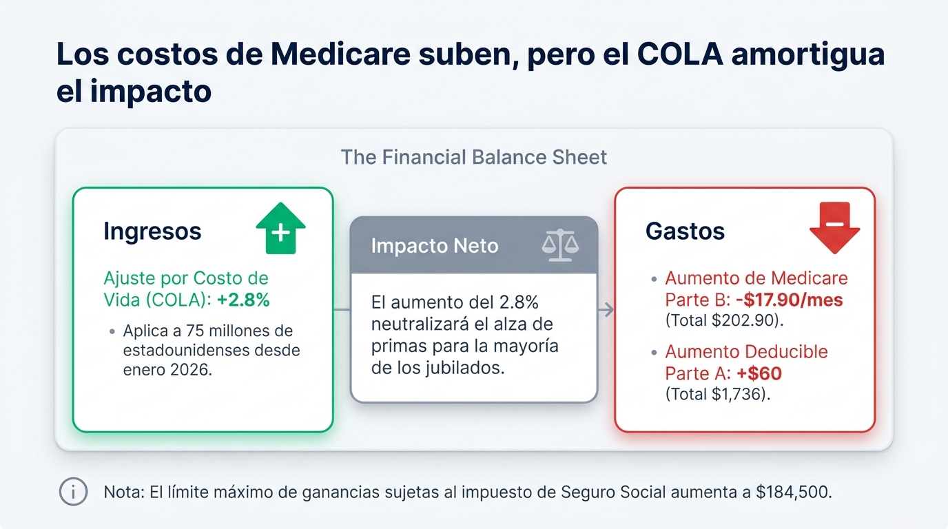 Incremento COLA 2026